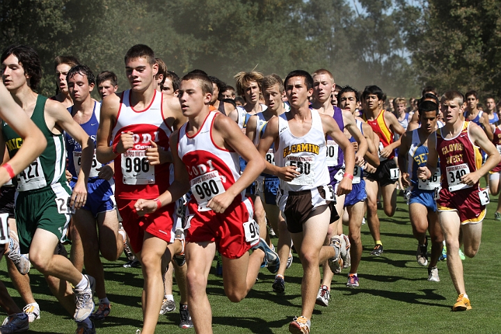 2010 SInv D1-019.JPG - 2010 Stanford Cross Country Invitational, September 25, Stanford Golf Course, Stanford, California.